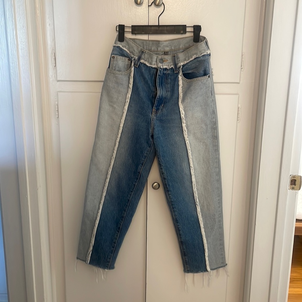 Vintage carmar two tone denim jeans